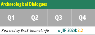 Archaeological Dialogues - WoS Journal Info