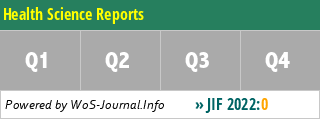 Health Science Reports - WoS Journal Info