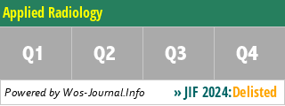 Applied Radiology - WoS Journal Info