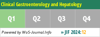 Clinical Gastroenterology and Hepatology - WoS Journal Info