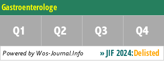 Gastroenterologe - WoS Journal Info