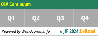 OSA Continuum - WoS Journal Info