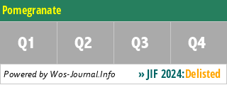 Pomegranate - WoS Journal Info