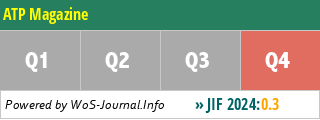 ATP Magazine - WoS Journal Info