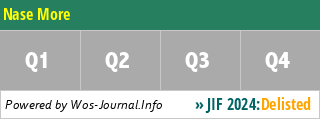 Nase More - WoS Journal Info