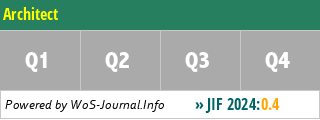 Architect - WoS Journal Info