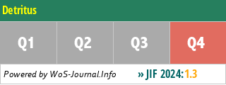 Detritus - WoS Journal Info
