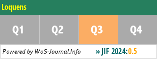 Loquens - WoS Journal Info
