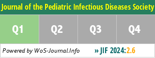 Journal of the Pediatric Infectious Diseases Society - WoS Journal Info