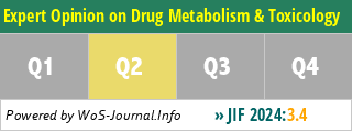 Expert Opinion on Drug Metabolism & Toxicology - WoS Journal Info