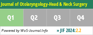 Journal of Otolaryngology-Head & Neck Surgery - WoS Journal Info