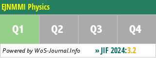 EJNMMI Physics - WoS Journal Info