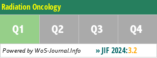 Radiation Oncology - WoS Journal Info
