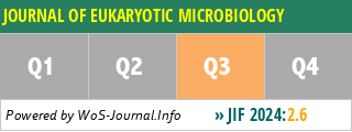 JOURNAL OF EUKARYOTIC MICROBIOLOGY - WoS Journal Info