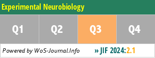 Experimental Neurobiology - WoS Journal Info