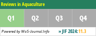Reviews in Aquaculture - WoS Journal Info