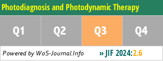 Photodiagnosis and Photodynamic Therapy - WoS Journal Info