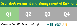 Georisk-Assessment and Management of Risk for Engineered Systems and Geohazards - WoS Journal Info