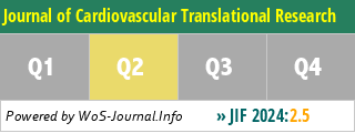 Journal of Cardiovascular Translational Research - WoS Journal Info