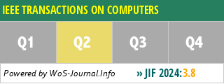 IEEE TRANSACTIONS ON COMPUTERS - WoS Journal Info