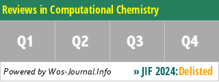 Reviews in Computational Chemistry - WoS Journal Info