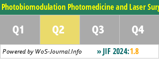 Photobiomodulation Photomedicine and Laser Surgery - WoS Journal Info