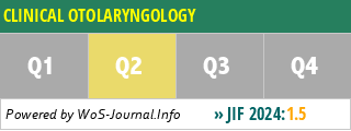 CLINICAL OTOLARYNGOLOGY - WoS Journal Info