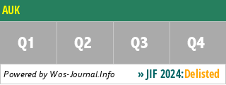 AUK - WoS Journal Info