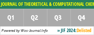 JOURNAL OF THEORETICAL & COMPUTATIONAL CHEMISTRY - WoS Journal Info