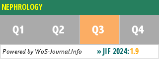 NEPHROLOGY - WoS Journal Info