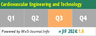Cardiovascular Engineering and Technology - WoS Journal Info