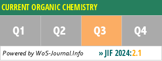 CURRENT ORGANIC CHEMISTRY - WoS Journal Info