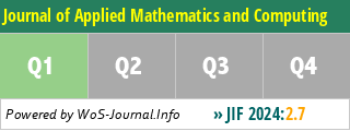 Journal of Applied Mathematics and Computing - WoS Journal Info