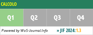 CALCOLO - WoS Journal Info