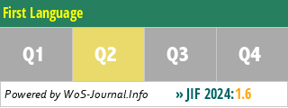First Language - WoS Journal Info