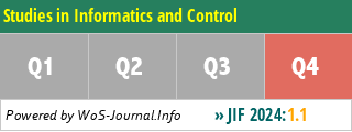 Studies in Informatics and Control - WoS Journal Info