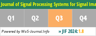 Journal of Signal Processing Systems for Signal Image and Video Technology - WoS Journal Info