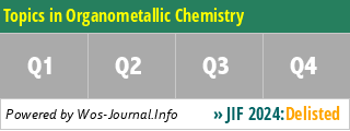 Topics in Organometallic Chemistry - WoS Journal Info