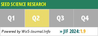 SEED SCIENCE RESEARCH - WoS Journal Info