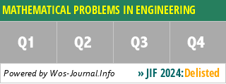 MATHEMATICAL PROBLEMS IN ENGINEERING - WoS Journal Info