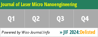 Journal of Laser Micro Nanoengineering - WoS Journal Info