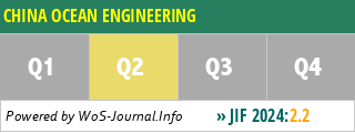 CHINA OCEAN ENGINEERING - WoS Journal Info