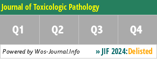 Journal of Toxicologic Pathology - WoS Journal Info