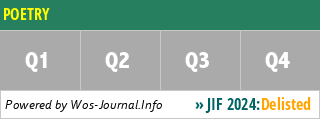 POETRY - WoS Journal Info
