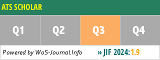 ATS SCHOLAR - WoS Journal Info