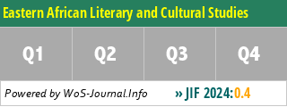 Eastern African Literary and Cultural Studies - WoS Journal Info