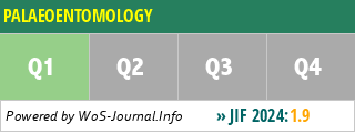 PALAEOENTOMOLOGY - WoS Journal Info