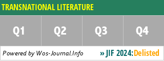 TRANSNATIONAL LITERATURE - WoS Journal Info