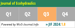 Journal of Ecohydraulics - WoS Journal Info