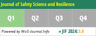 Journal of Safety Science and Resilience - WoS Journal Info